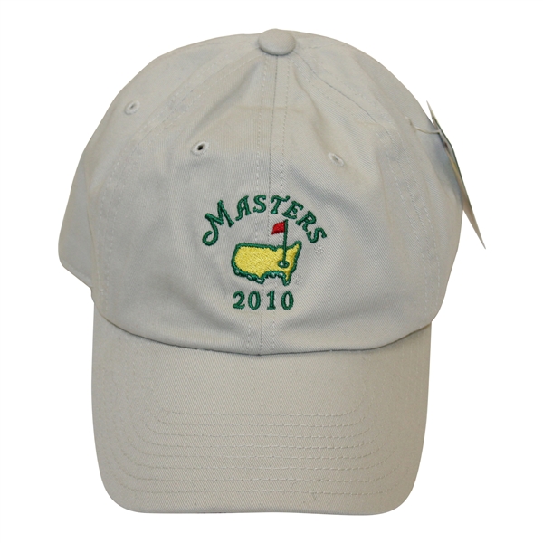 2010 Masters Tournament Stone Caddy Hat - New with Tags