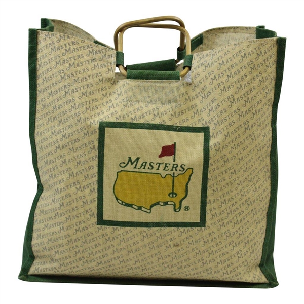 Masters Tournament Logo Jute Bag