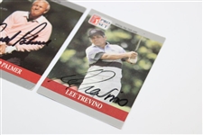 Palmer, Player & Trevino Signed Senior PGA Tour Pro-Set Golf Cards - Chi-Chi Rodriguez Collection JSA ALOA
