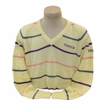 Chi-Chi Rodriguezs Personal V-Neck Long Sleeve Size M Jack Nicklaus Sweater with Toyota Sponsor