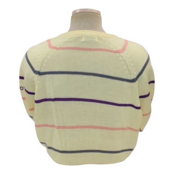 Chi-Chi Rodriguez's Personal V-Neck Long Sleeve Size M Jack Nicklaus Sweater with Toyota Sponsor