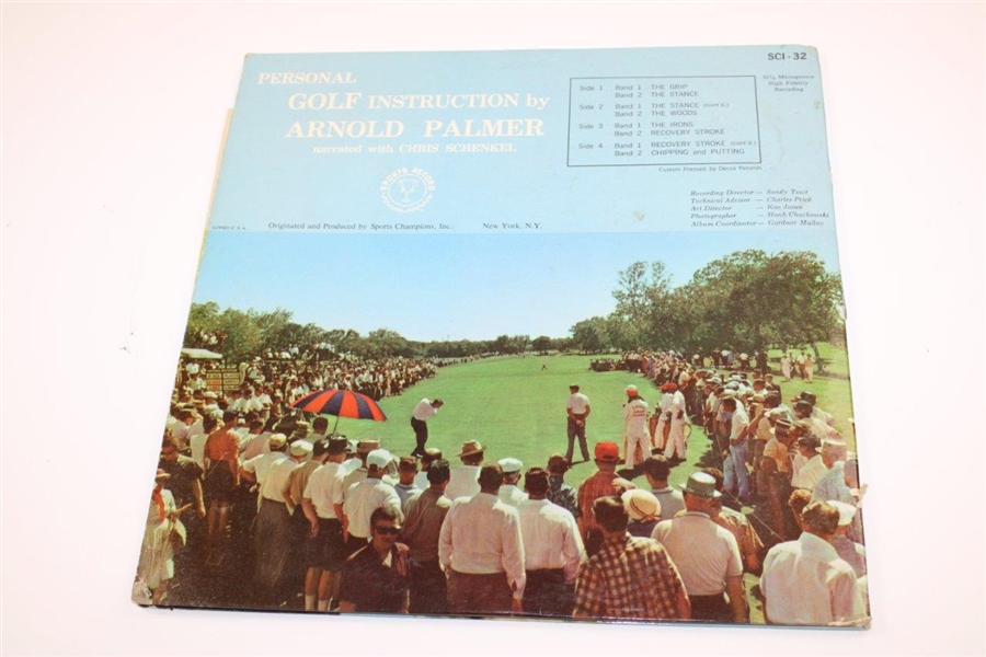Arnold Palmer: Golf Instructions by Arnold Palmer Vinyl Record in Original Sleeve