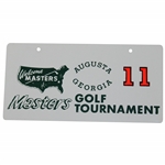 Classic 'Welcome Masters' Golf Tournament License Plate #11 