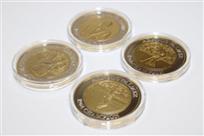 Arnold Palmer Ltd Ed Masters Commemorative Coins Set in Original Emerald Box with COA #733/750