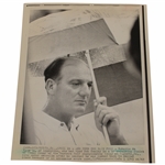 Roberto De Vicenzo 1968 Masters AP Wire Photo - April 14th