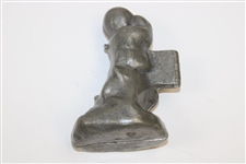 Circa 1910 Set of Three Ice Cream/Butter/Chocolate Pewter Molds