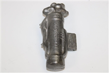 Circa 1910 Set of Three Ice Cream/Butter/Chocolate Pewter Molds