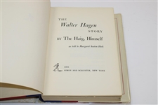 Walter Hagen Signed & Inscribed 1956 'The Walter Hagen Story' Book - God's Noblemen JSA ALOA