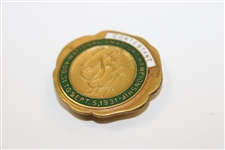 1931 US Amateur at Beverly CC Contestant Badge - Francis Ouimet Win