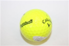 Tom Watson Signed Callaway PlayYellow 1 Golf Ball #AH61386
