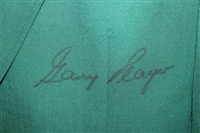 Gary Player Signed Jack Nicklaus Tournament Series Dillard's Green Jacket JSA #AH61362