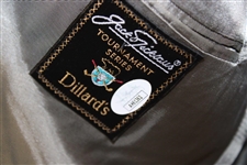 Gary Player Signed Jack Nicklaus Tournament Series Dillard's Green Jacket JSA #AH61362