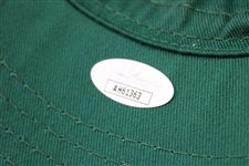 Gary Player Signed 2002 Masters Green Hat w/Years Won & '52 Times' JSA #AH61363