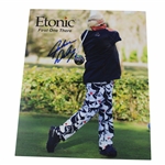 John Daly Signed 8x10 'Etonic: First One There' Promo Photo JSA ALOA