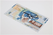 Jack Nicklaus Signed RBS 5 Pound Note JSA ALOA