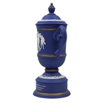 Riverside Golf Course Blue Trophy with Lid