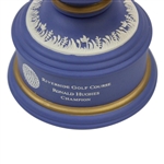 Riverside Golf Course Blue Trophy with Lid