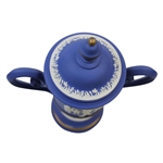 Riverside Golf Course Blue Trophy with Lid