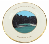1990 Pine Valley Golf Club Canada Cup Hole 8 Lenox Porcelain Plate