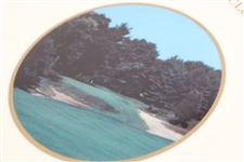 1990 Pine Valley Golf Club Canada Cup Hole 8 Lenox Porcelain Plate