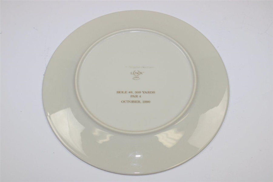 1990 Pine Valley Golf Club Canada Cup Hole 8 Lenox Porcelain Plate