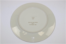 1990 Pine Valley Golf Club Canada Cup Hole 8 Lenox Porcelain Plate