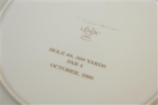1990 Pine Valley Golf Club Canada Cup Hole 8 Lenox Porcelain Plate