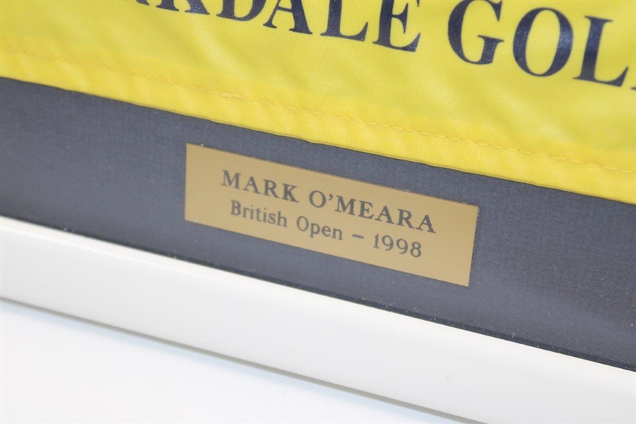 Mark O'Meara Signed 1998 The OPEN at Royal Birkdale Flag - Framed JSA ALOA