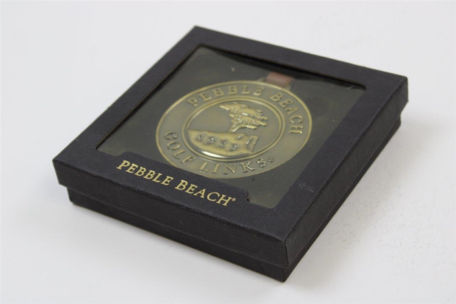 Pebble Beach Golf Links '1919' Bag Tag in Original Package - Colin Brett