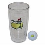 Masters Patch Logo Golf Tumbler with Masters Logo Golf Ball