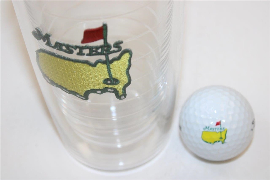 Masters Patch Logo Golf Tumbler with Masters Logo Golf Ball