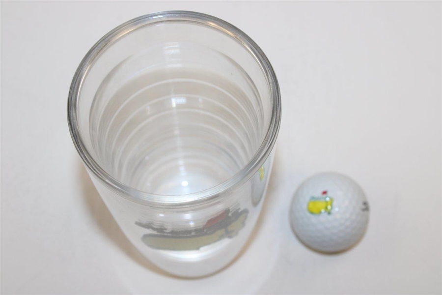 Masters Patch Logo Golf Tumbler with Masters Logo Golf Ball