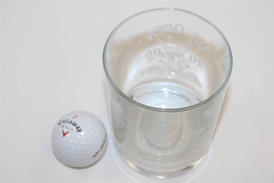 2006 US Open at Winged Foot Rocks Glass, Hat & Golf Ball