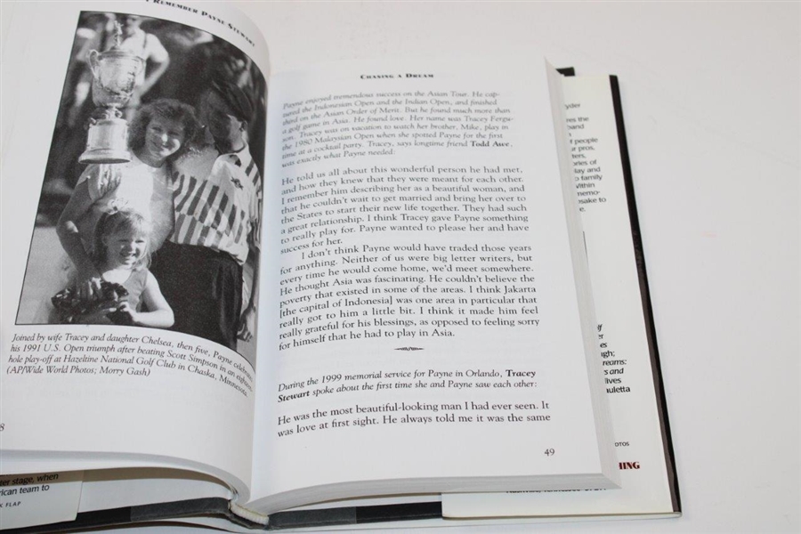 2000 'I Remember Payne Stewart' Book by Michael Arkush