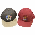Official 1999 Team USA Ryder Cup Caddy Hat with 1997 Ryder Cup Hat