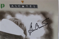 Ben Crenshaw & Tom Kite Signed Tournament Advertising JSA ALOA