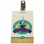 1996 Walt Disney World Series Guest Badge - Tiger Woods 2nd PGA Win 