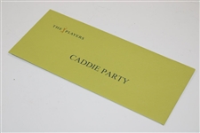 Three (3) Week Long Players Championship Badges 1995, 2002, 2008 & Caddy Party Invite