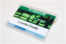 2011 Masters Tournament Clubhouse Badge #A546 - Lynette Coody 