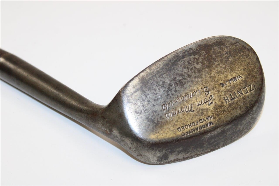 Tom Morris St. Andrews Warranted Hand-Forged Zenith Niblick with Shaft Stamp