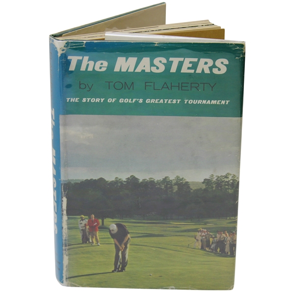 Author Tom Flaherty Signed 1961 1st Ed. 'The Masters' to Fellow ANGC Author Dawson Taylor