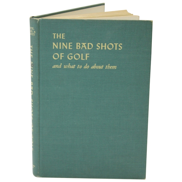 Leo Diegel Signed & Inscribed 'The Nine Bad Shots Of Golf' Book - 3rd Printing JSA ALOA