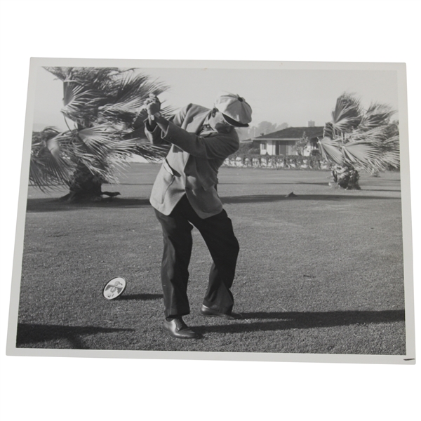 Dwight Eisenhower Swinging Club As Captured In Photo By Alex Morrison