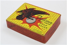 Classic Dozen Wrapped Falcon Steel Center Golf Balls in Original Box