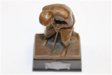 Vintage Brass WB 4192 Copyright USA Trophy with Bobby Jones Likeness