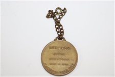 1952 'I Beat Ben Hogan' National Golf Day Medal - May 31st
