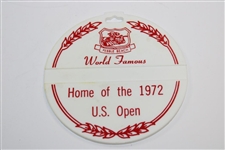 1972 US Open at Pebble Beach 'Home of the 1972 US Open' Bag Tag