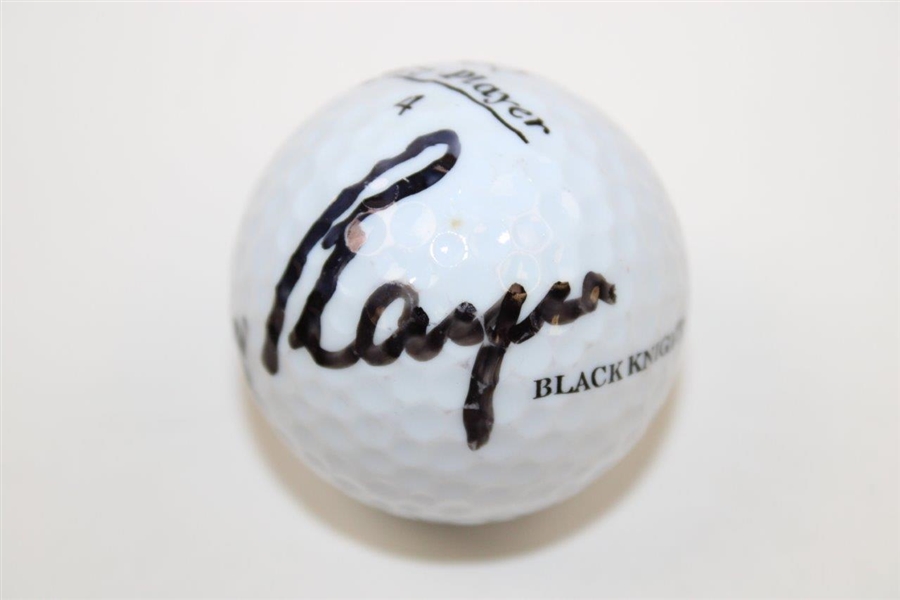 Gary Player Signed 'Gary Player - Black Knight' Logo Golf Ball JSA ALOA