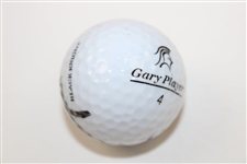 Gary Player Signed 'Gary Player - Black Knight' Logo Golf Ball JSA ALOA