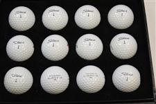 Classic Dozen Titleist Pro V1 Balls with TPC Logos in Display Box 